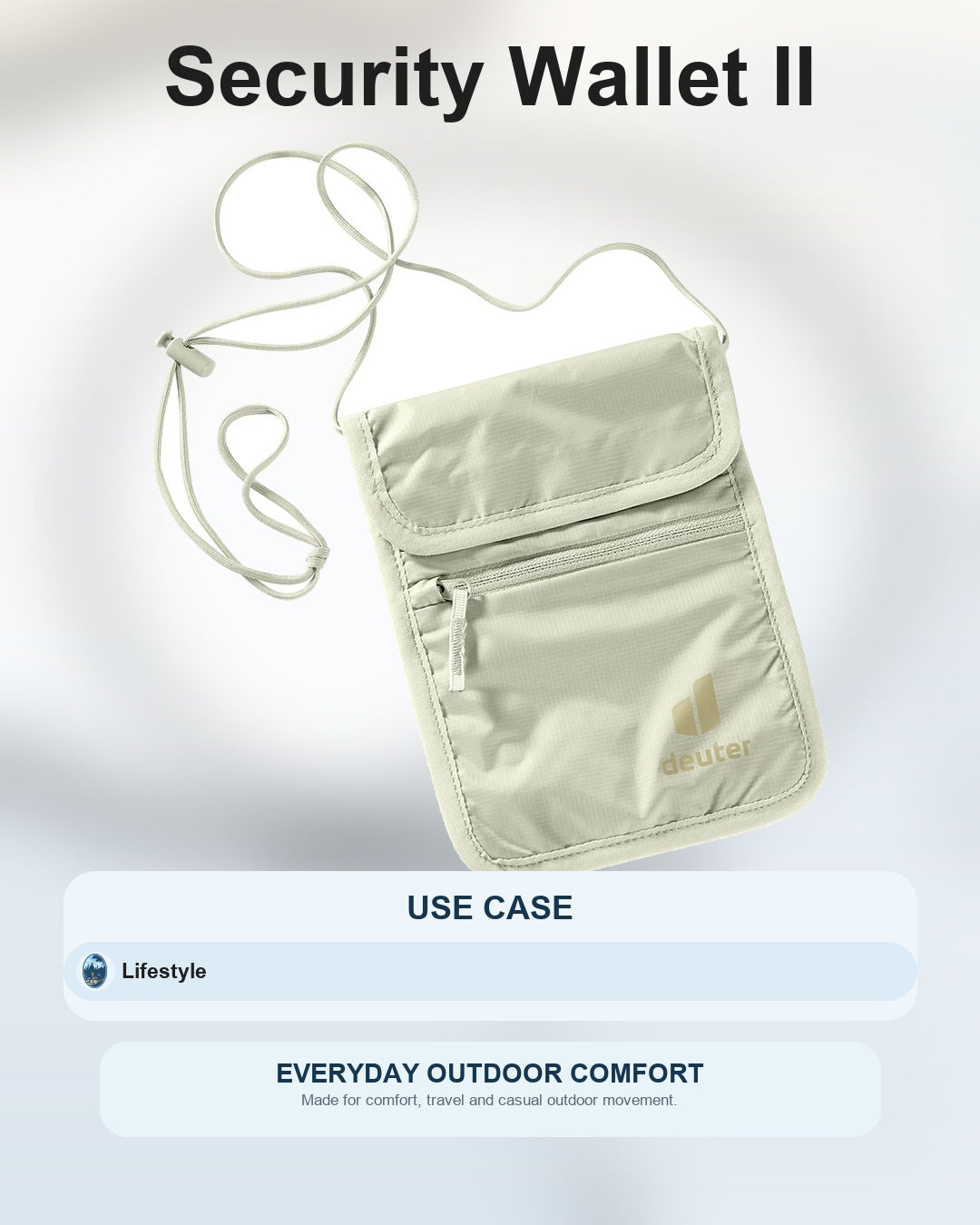 Deuter Unisex Beige Security Wallet II