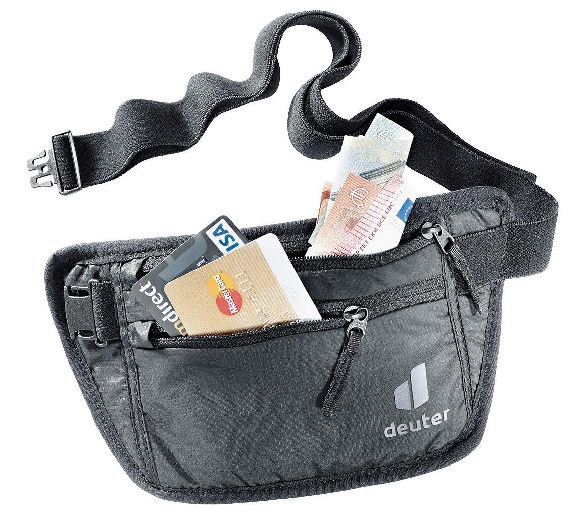 Line 1387 Deuter Unisex Black Security Money Belt I – Adventuras India
