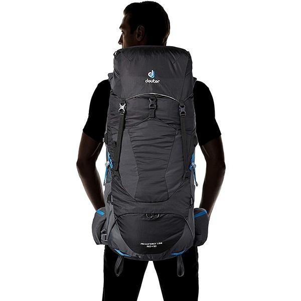 Deuter Unisex Black Aircontact Lite 65 + 10