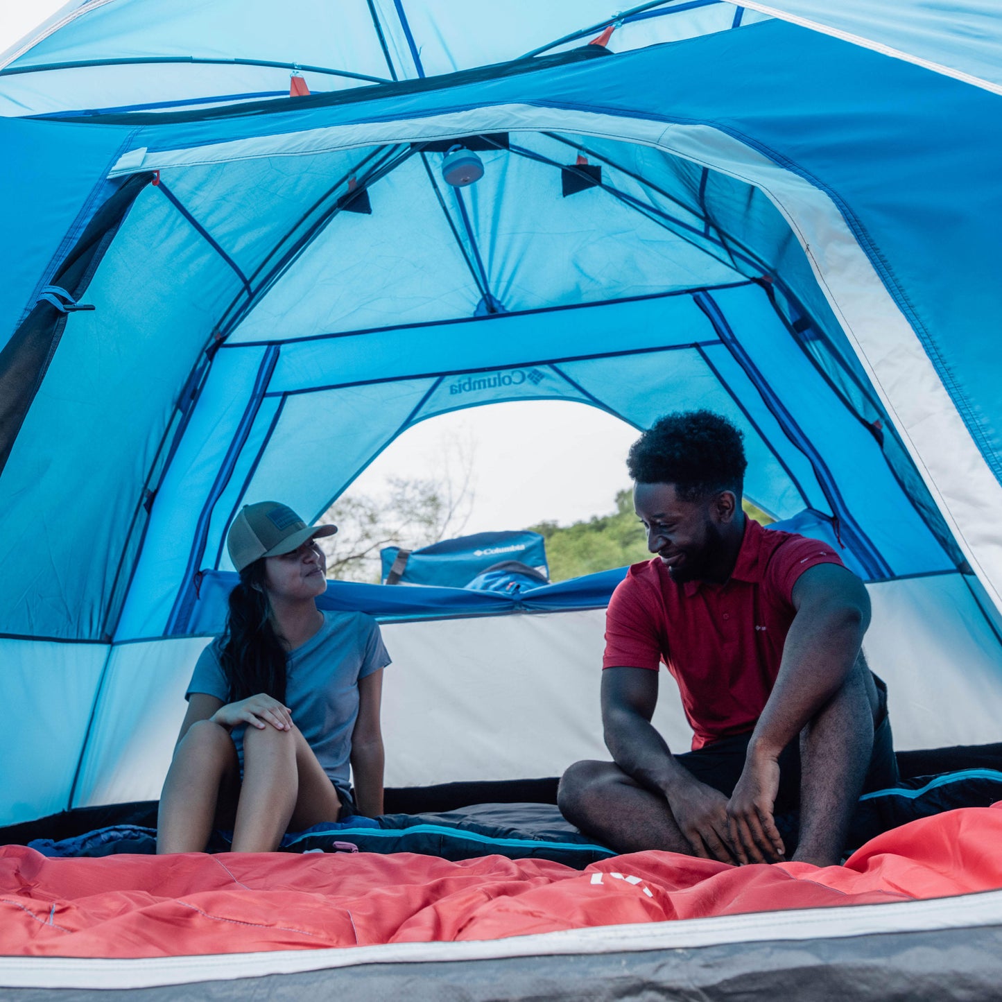 Columbia Unisex Blue Columbia 4P FRP Dome Tent