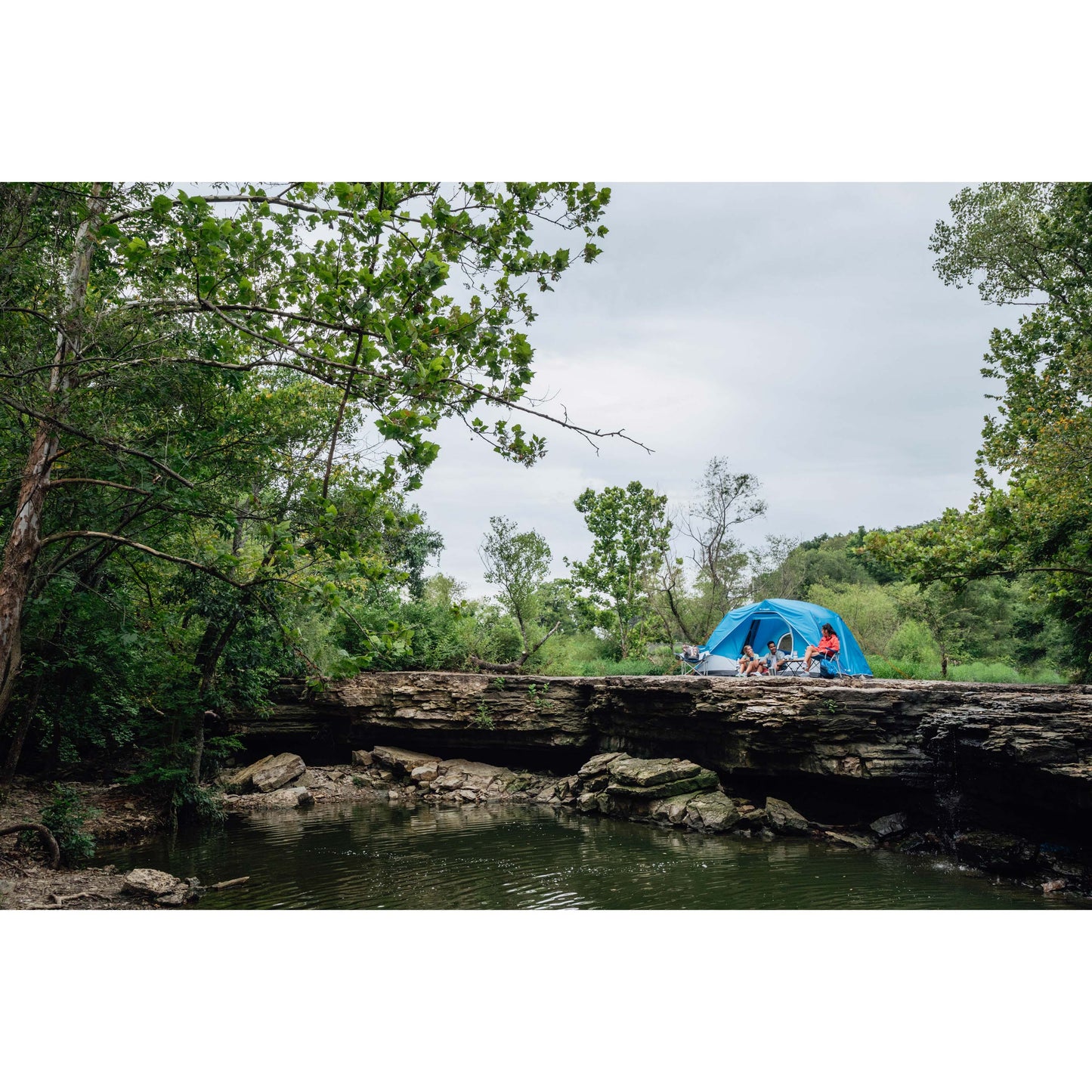 Columbia Unisex Blue Columbia 6P FRP Dome Tent