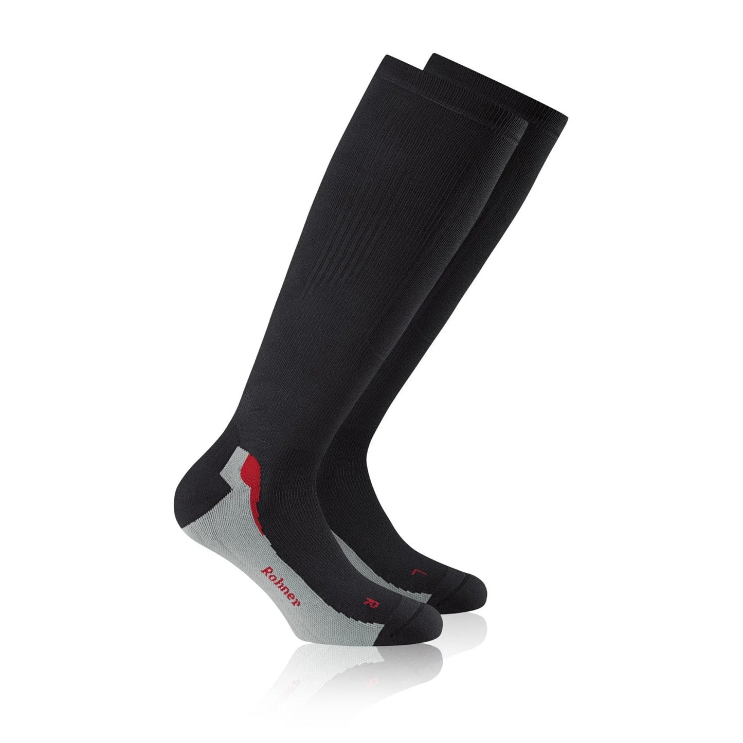 Rohner Mens Black Compression R-Power L/R Socks (Non Returnable)