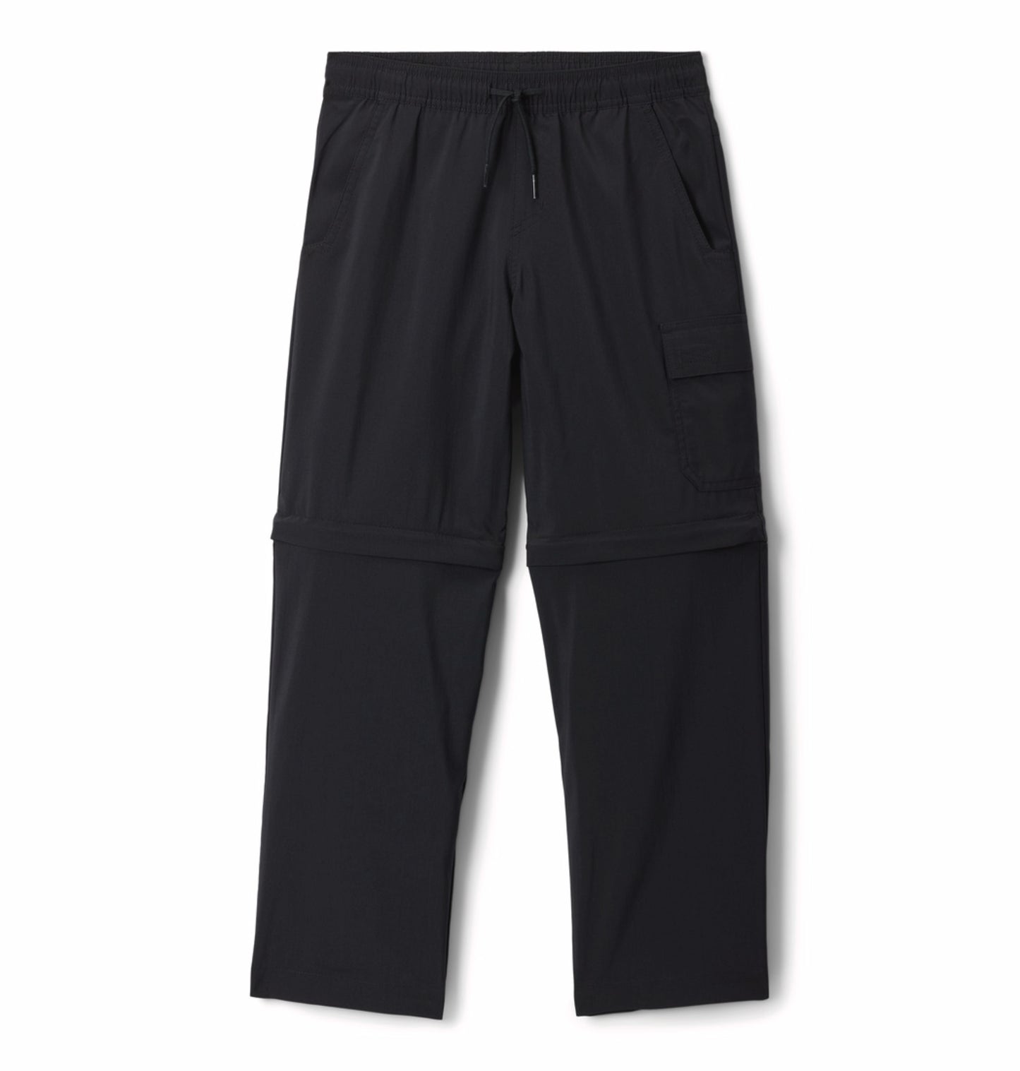 Columbia Kids Boys Black Omni-Shade Silver Ridge Convertible Utility Pant