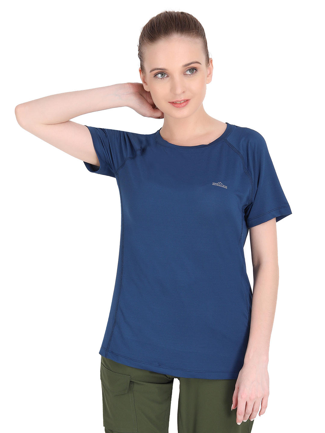 Adventuras Women Blue SPUR WOMEN TEE