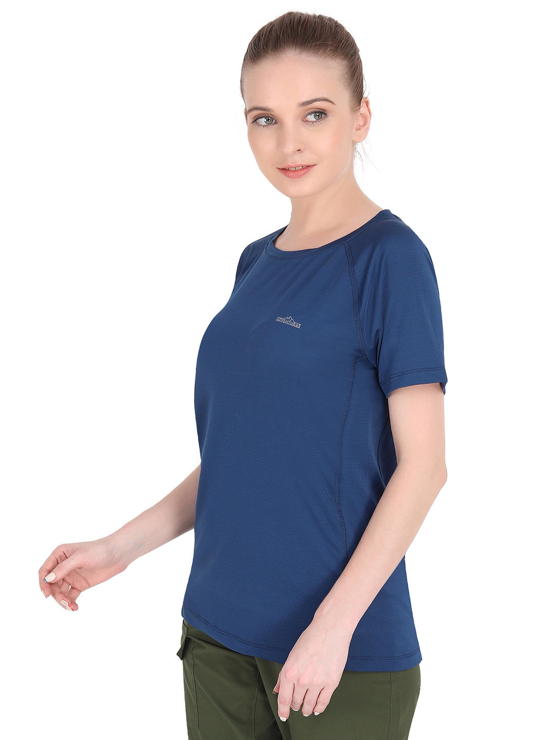 Adventuras Women Blue SPUR WOMEN TEE