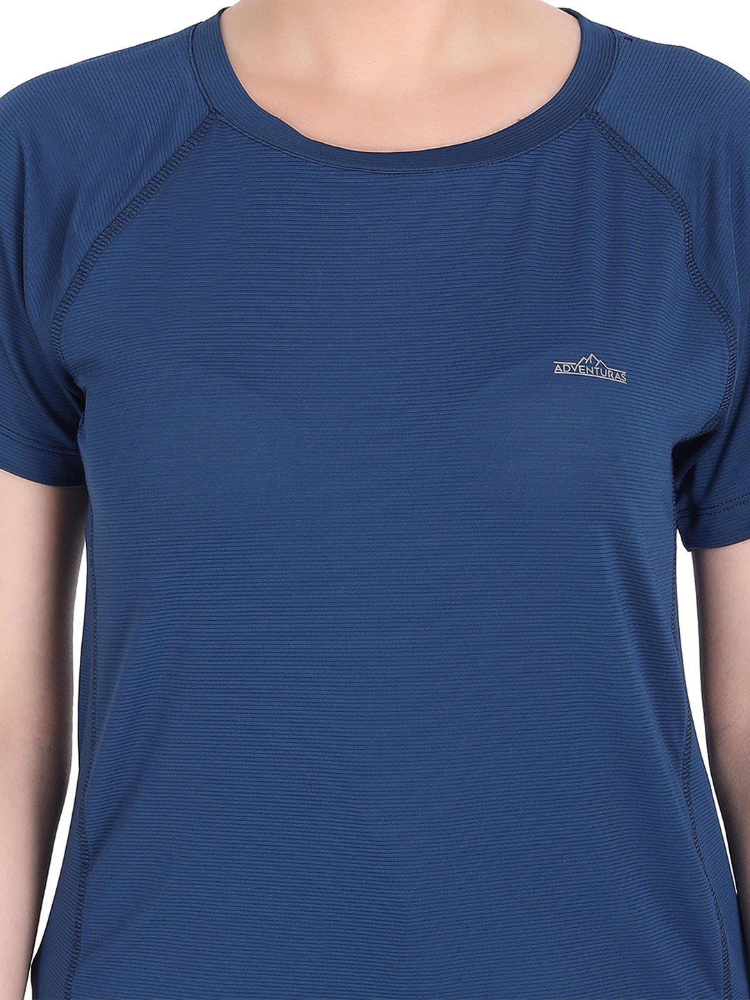 Adventuras Women Blue SPUR WOMEN TEE