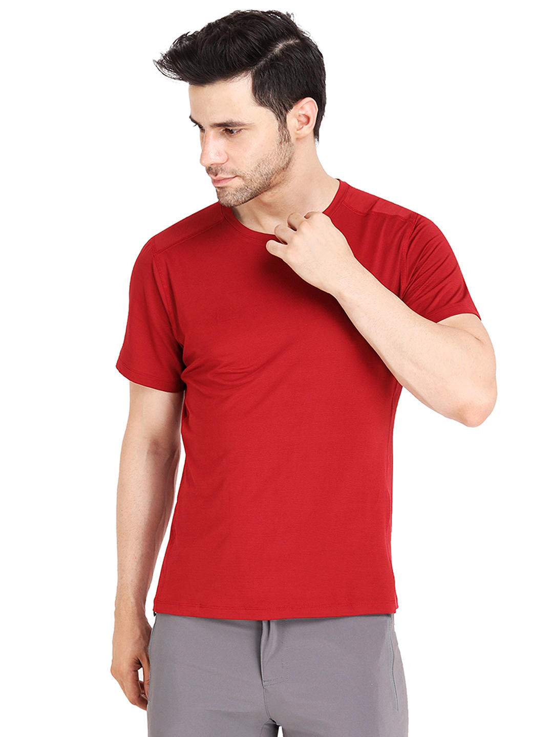 Adventuras Men Red ROUTE TEE