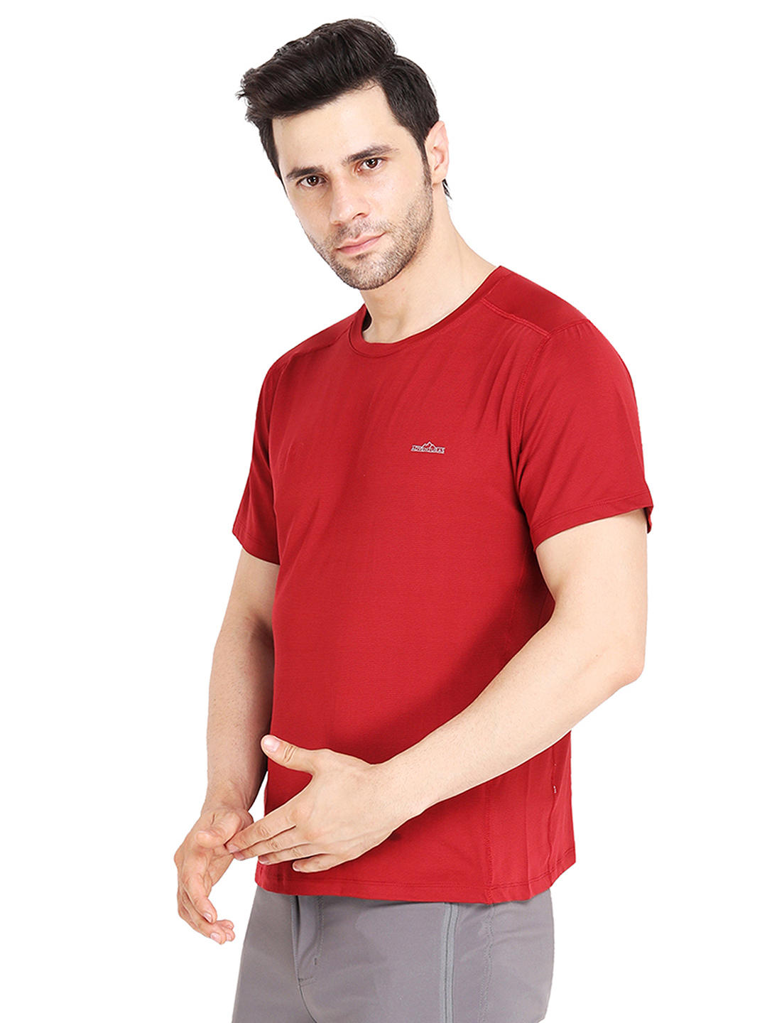 Adventuras Men Red ROUTE TEE
