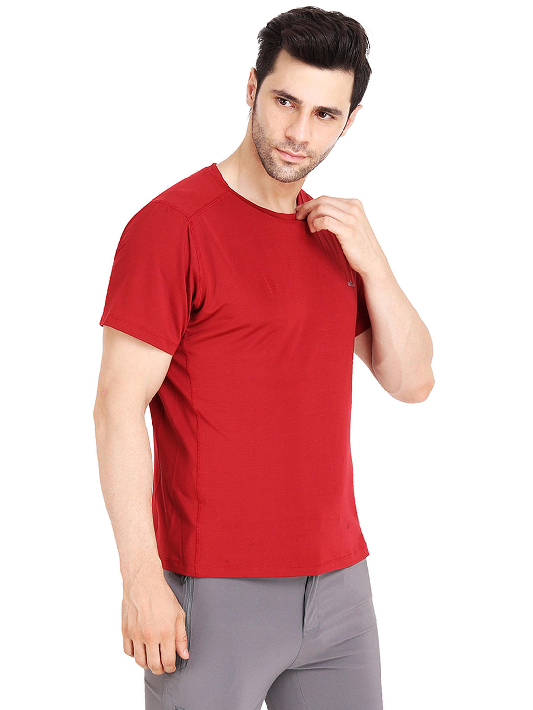 Adventuras Men Red ROUTE TEE