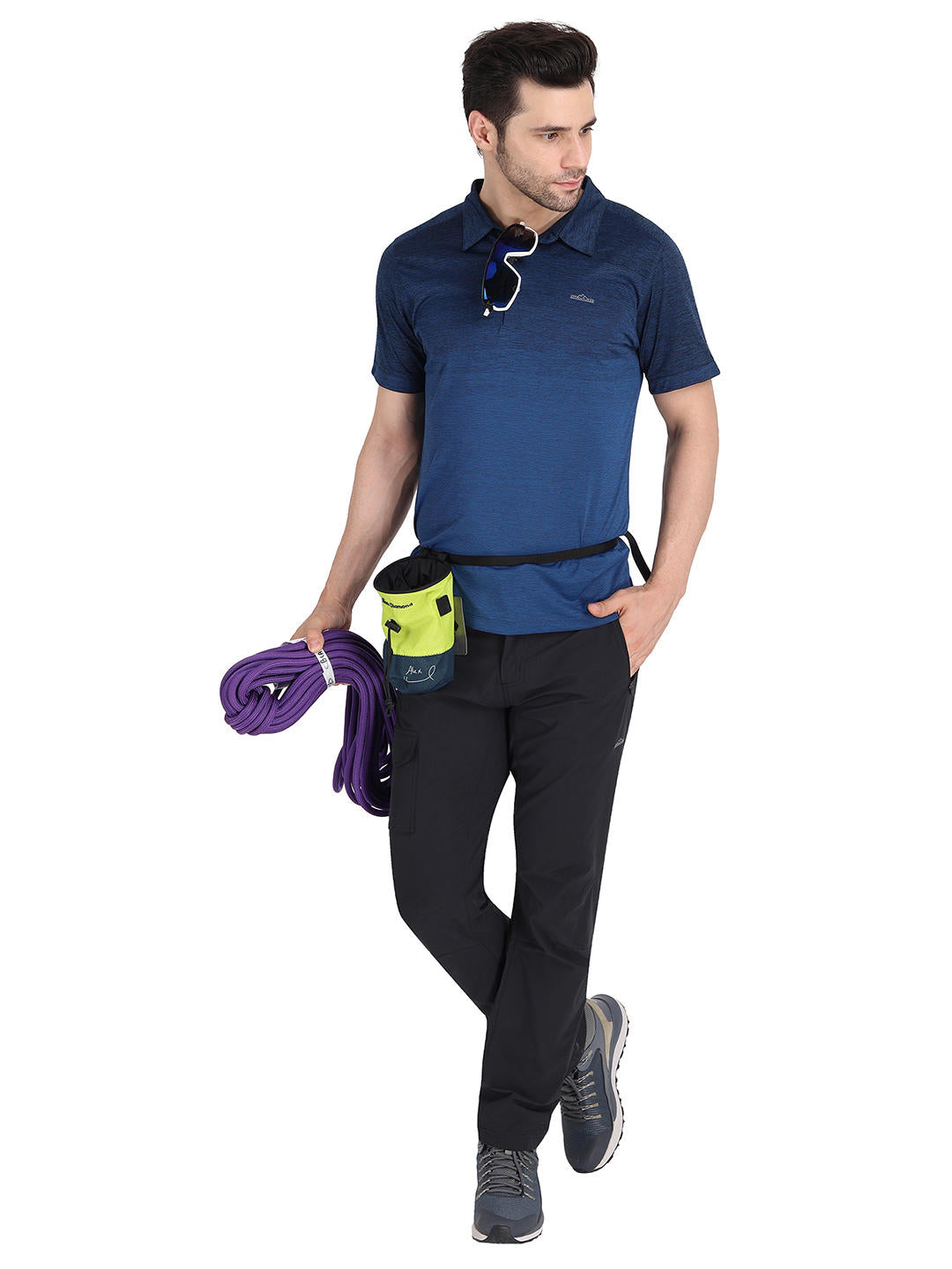 Adventuras Men Blue MONTANE POLO