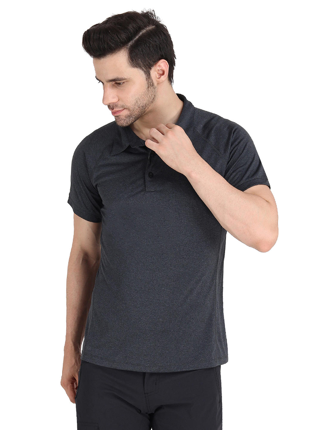 Adventuras Men Black SPUR POLO
