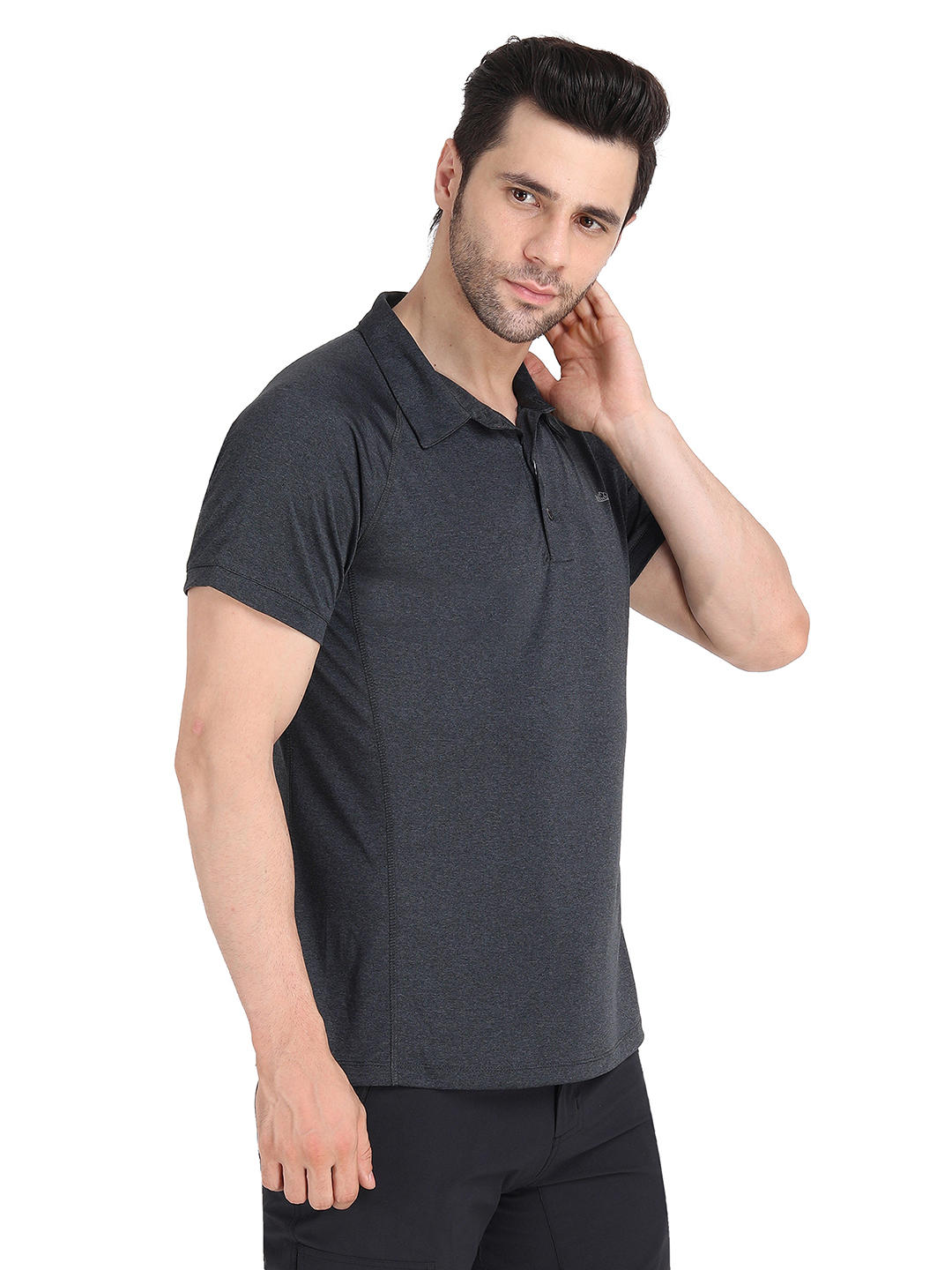 Adventuras Men Black SPUR POLO