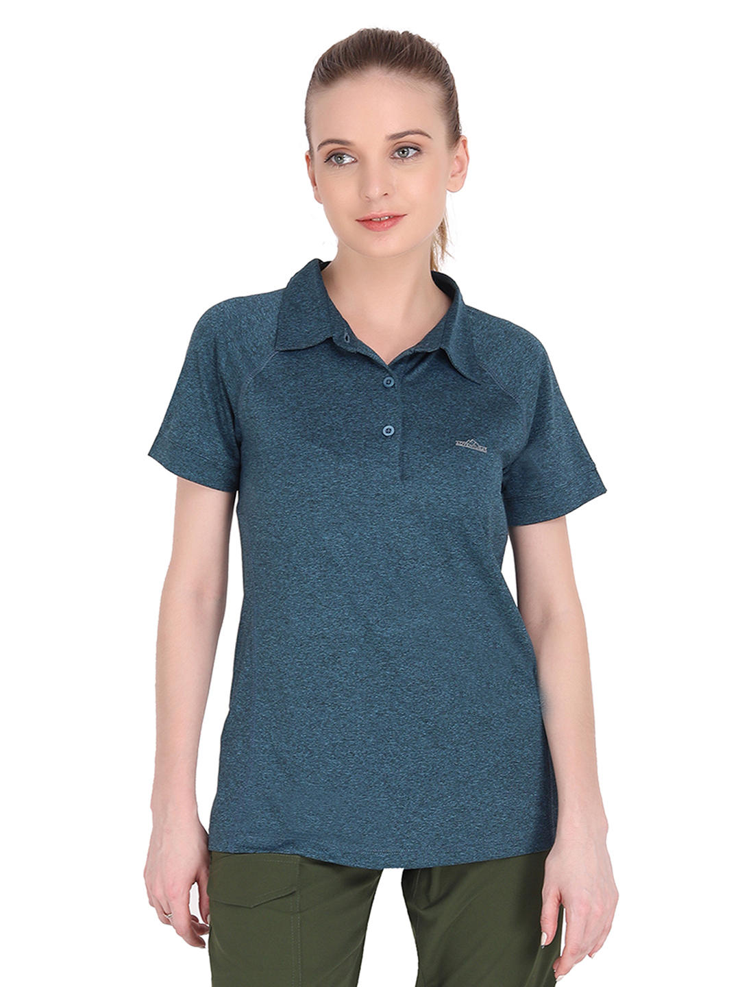 Adventuras Women Green SPUR POLO