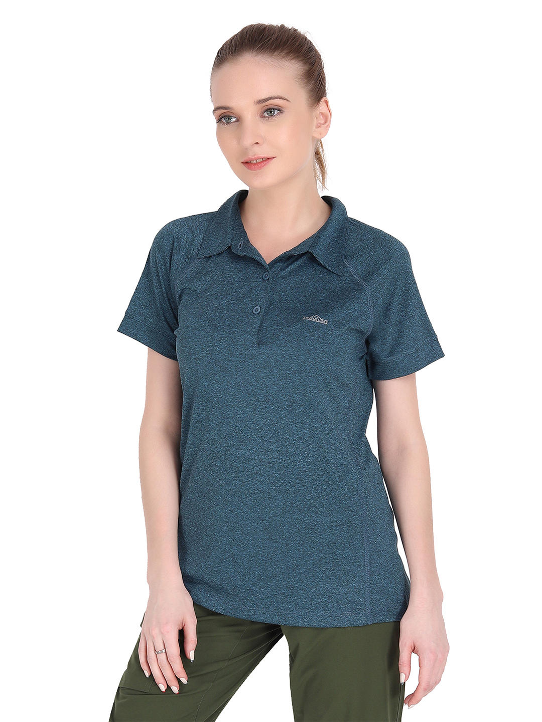 Adventuras Women Green SPUR POLO