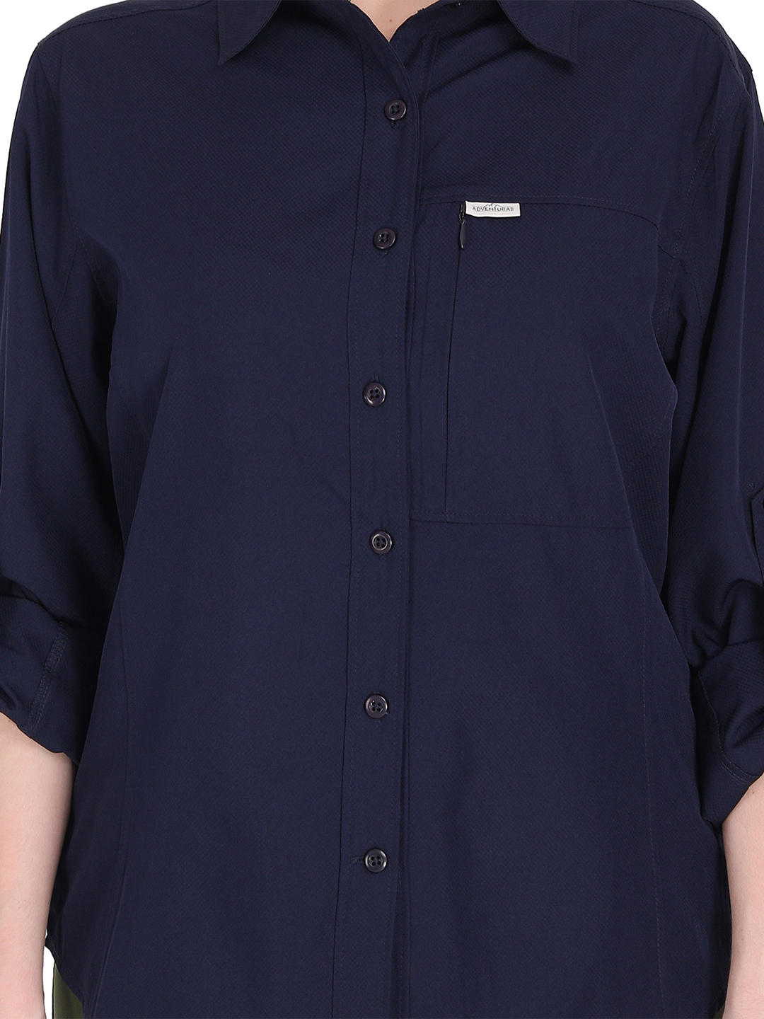 Adventuras Women Blue AERIAL SHIRT