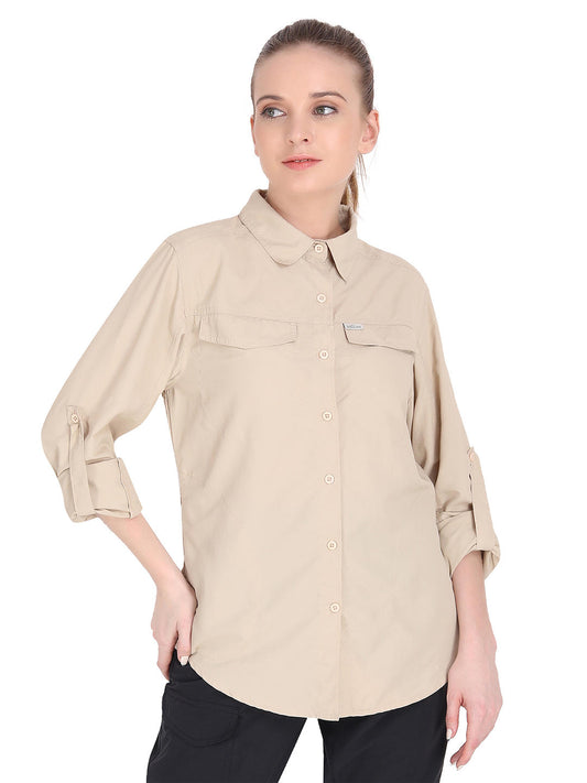 Adventuras Women Brown RUPIN SHIRT