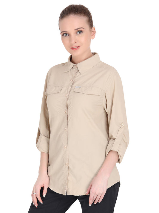 Adventuras Women Brown RUPIN SHIRT