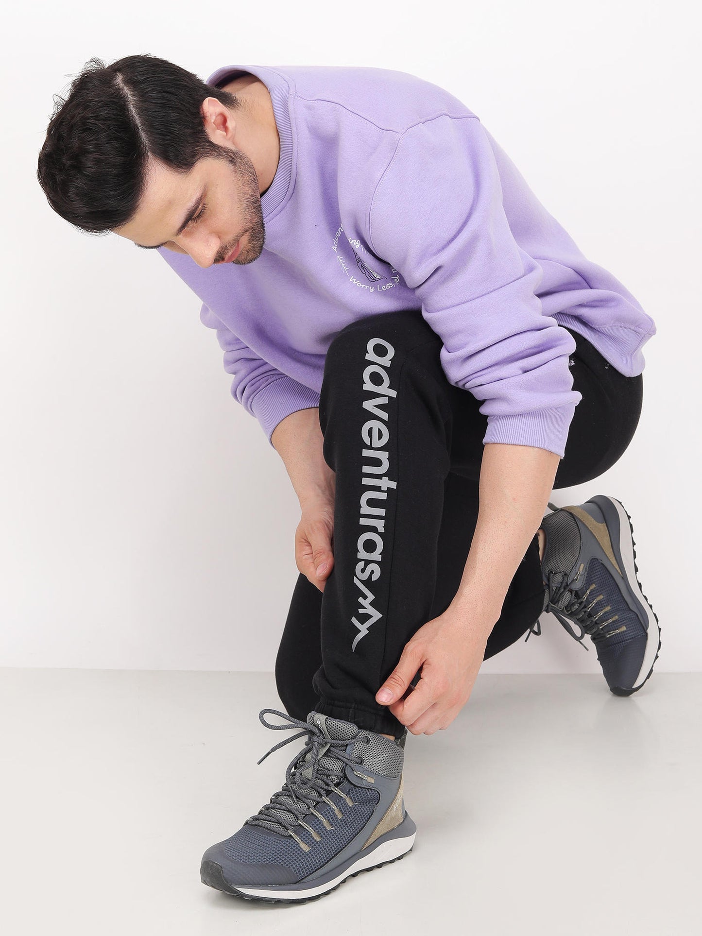 Adventuras Men Black MOXTAIN JOGGER