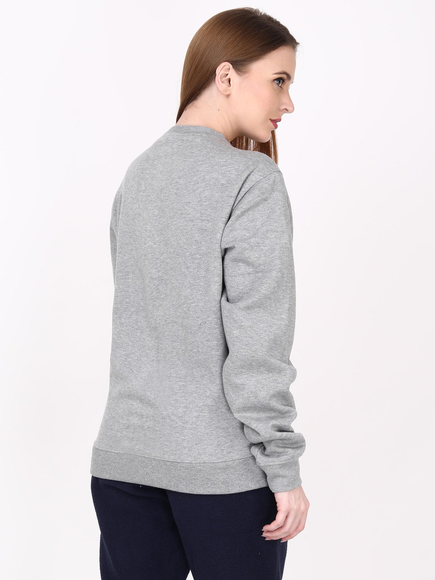 Adventuras Women GREY SPUR CREW SWEATSHIRT