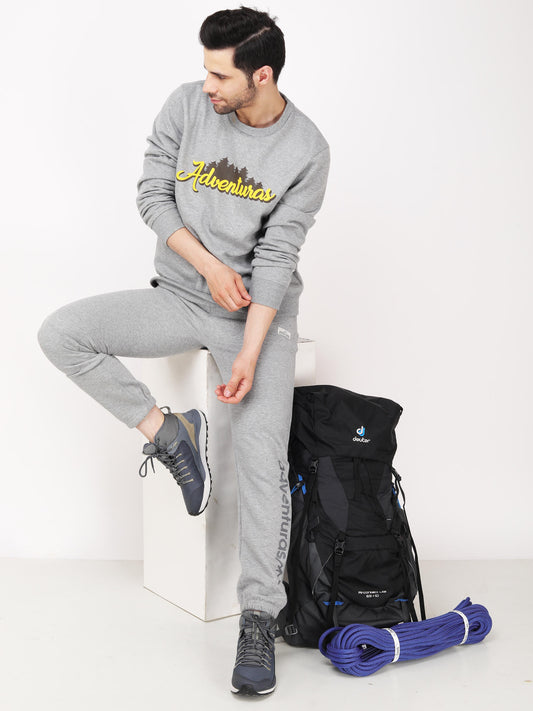 Adventuras Men GREY LIGHTENING SWEATSHIRT