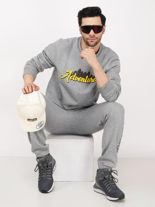 Adventuras Men GREY LIGHTENING SWEATSHIRT