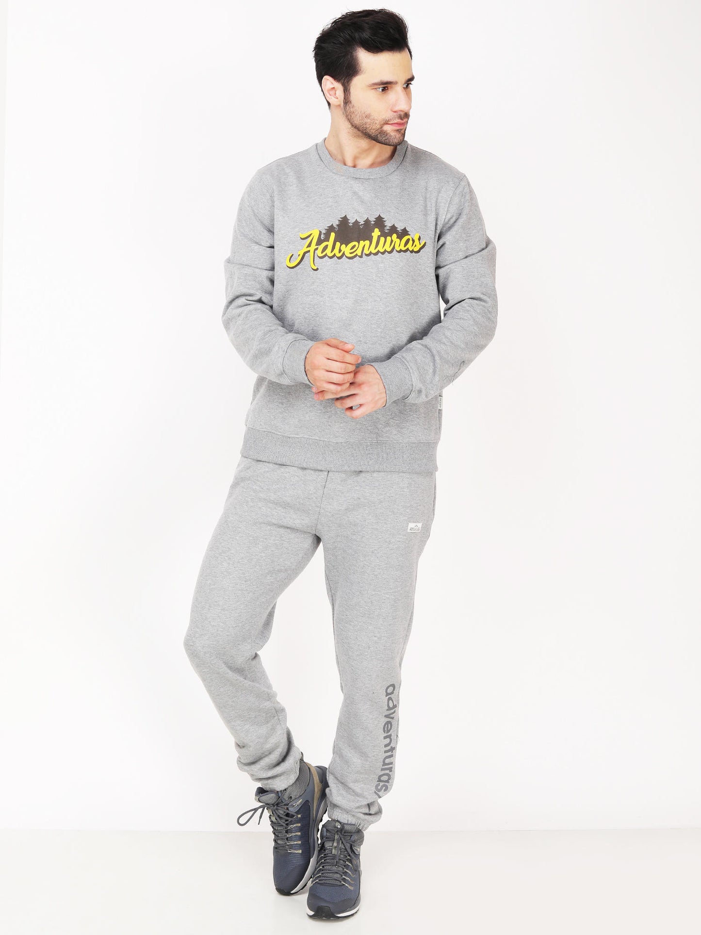Adventuras Men GREY LIGHTENING SWEATSHIRT