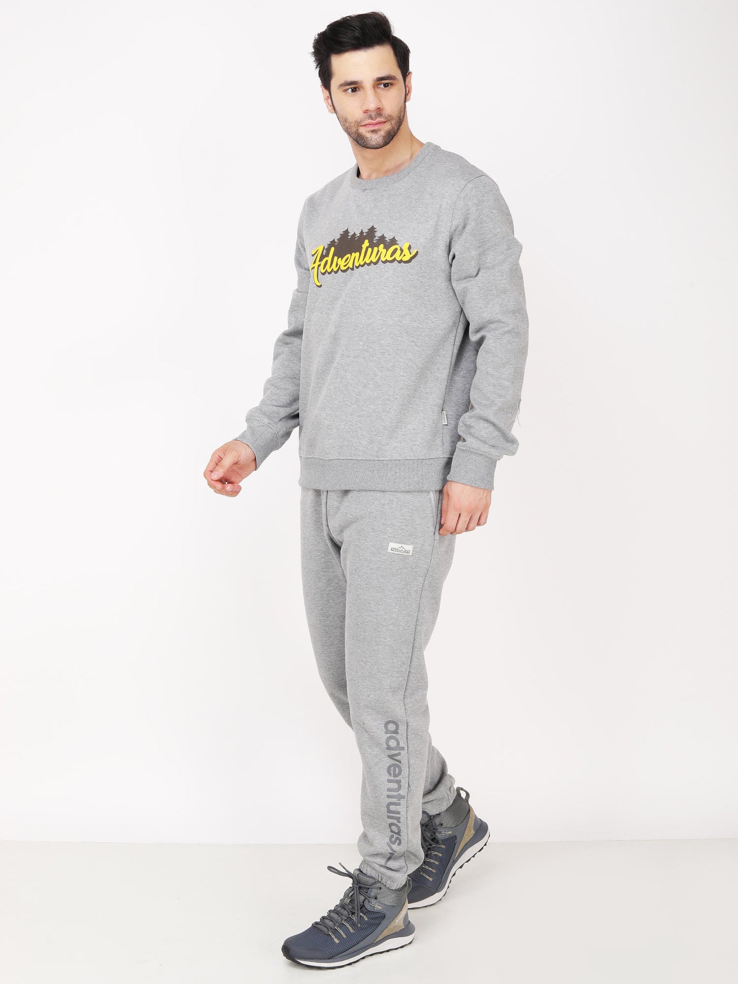 Adventuras Men GREY LIGHTENING SWEATSHIRT