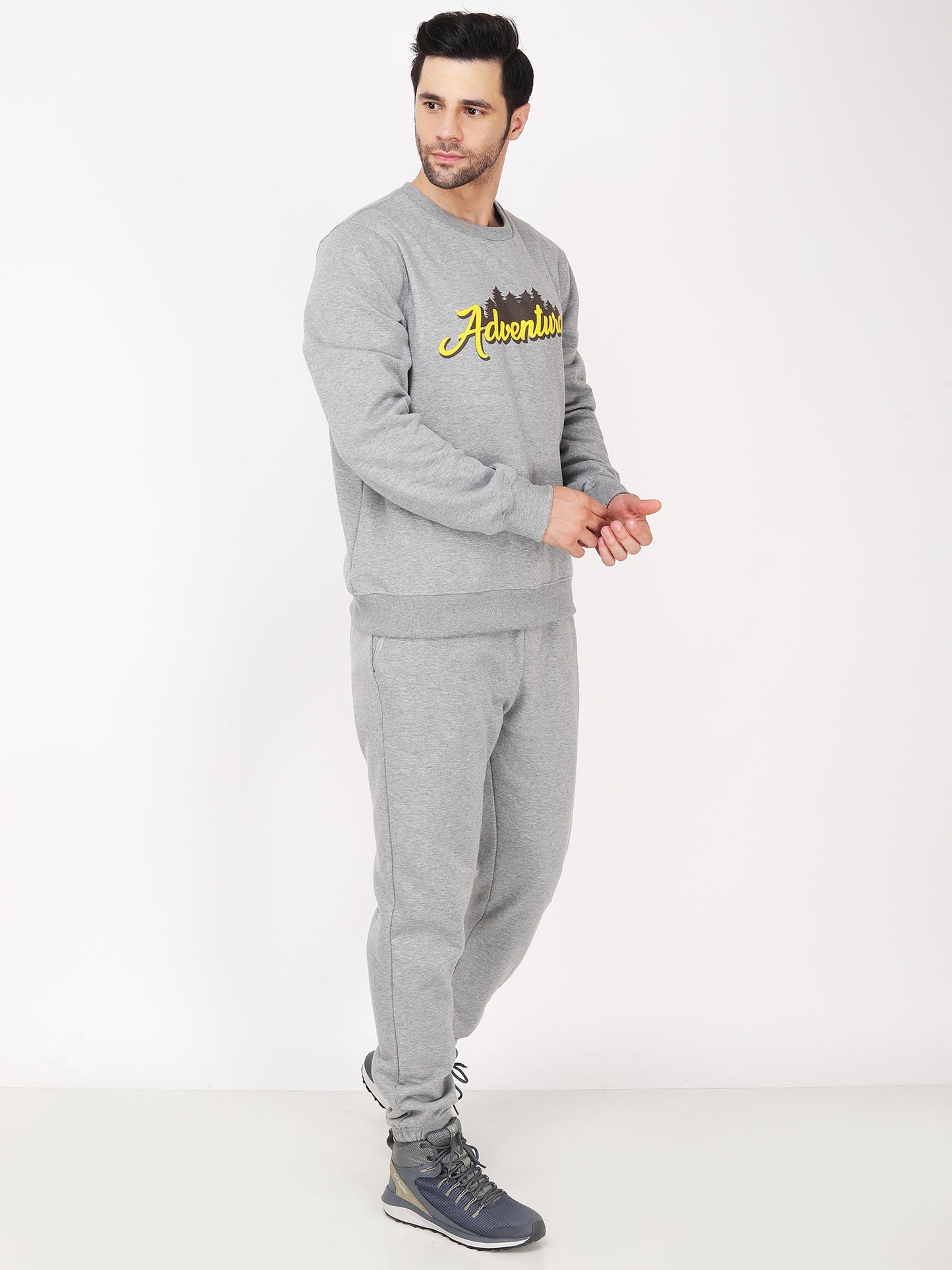 Adventuras Men GREY LIGHTENING SWEATSHIRT
