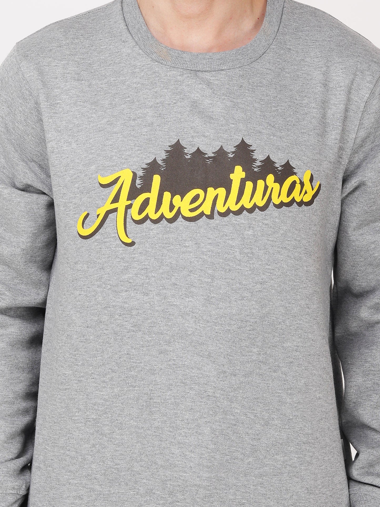 Adventuras Men GREY LIGHTENING SWEATSHIRT
