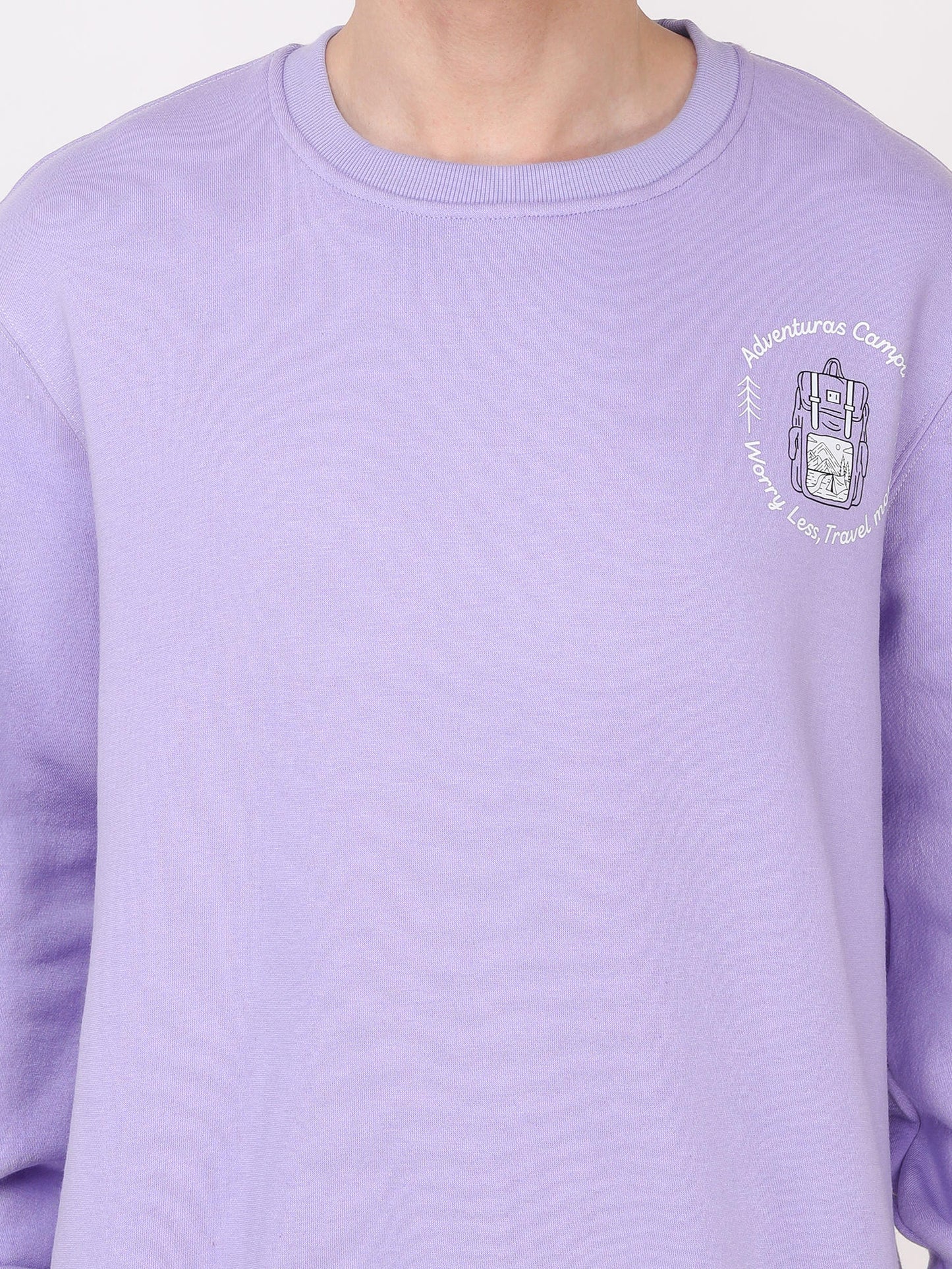 Adventuras Men PURPLE LIGHTENING SWEATSHIRT