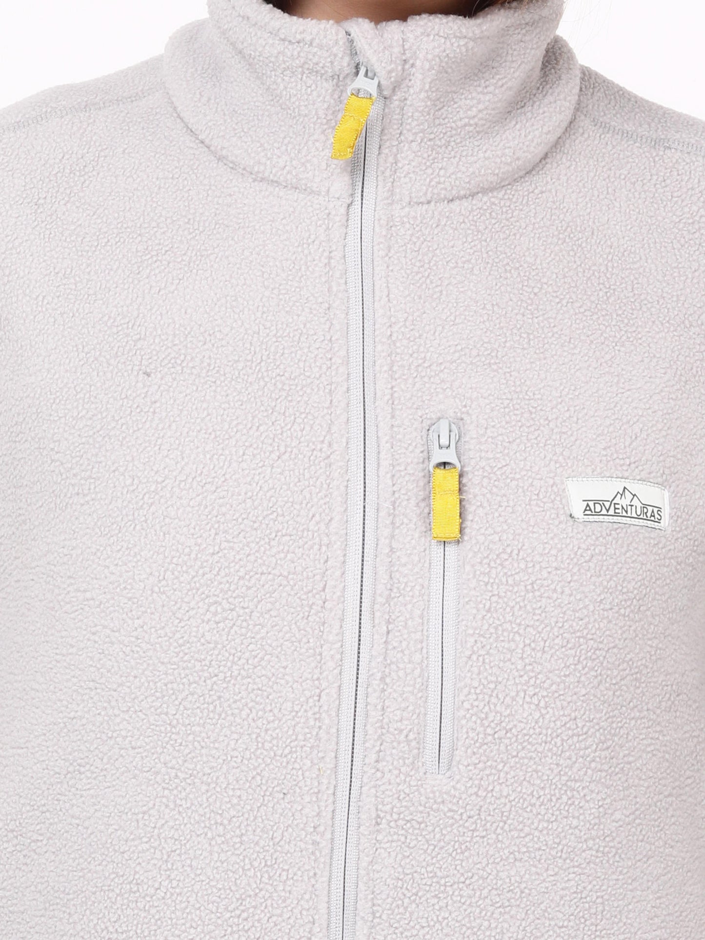Adventuras Women GREY MASSIF FLEECE JACKET