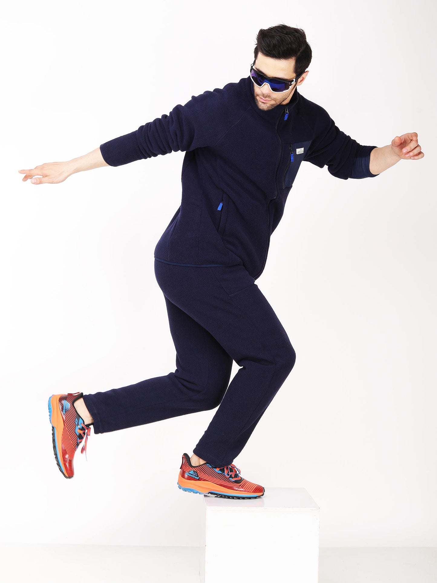 Adventuras Men BLUE SPUR FLEECE JACKET