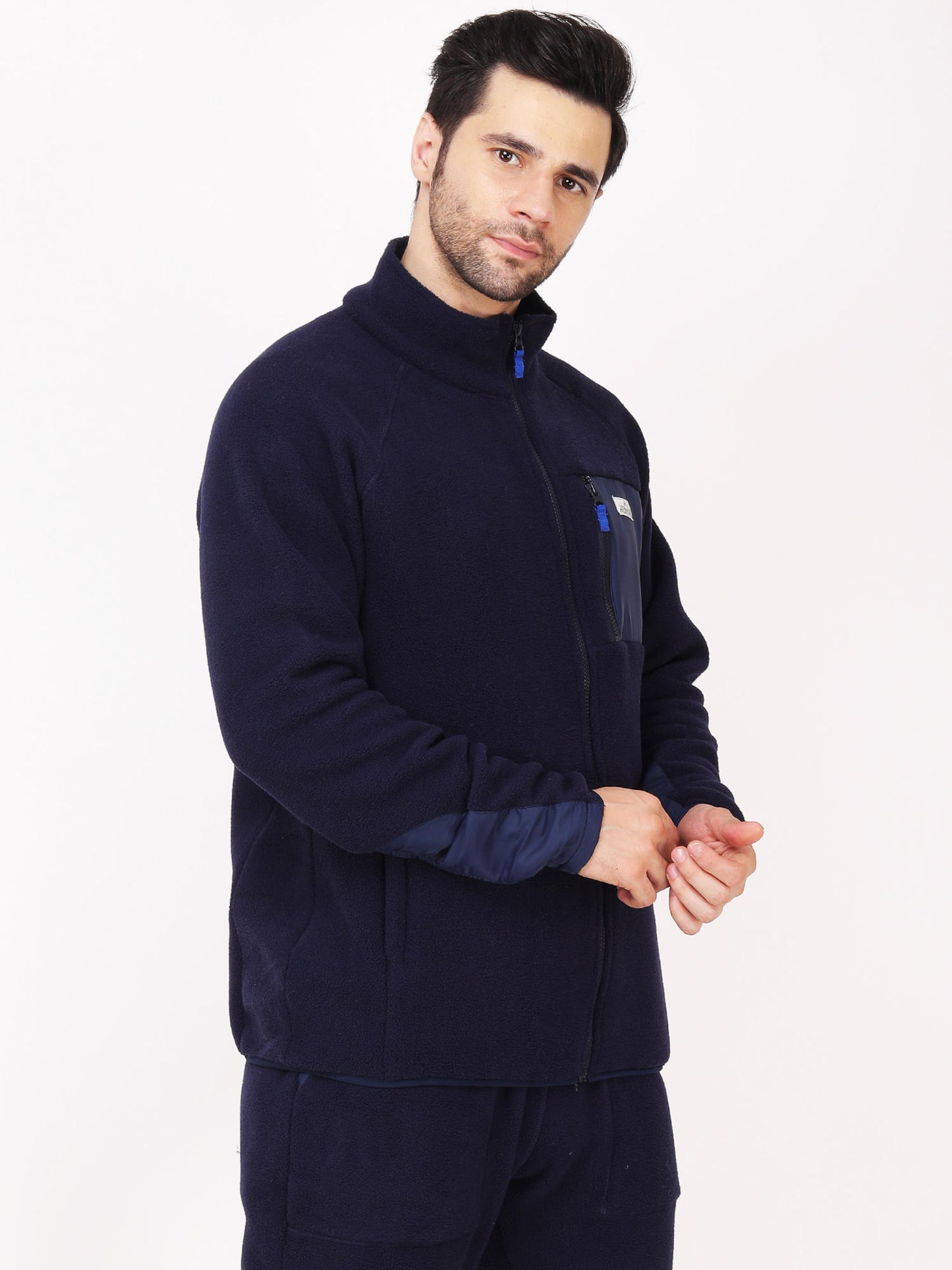 Adventuras Men BLUE SPUR FLEECE JACKET