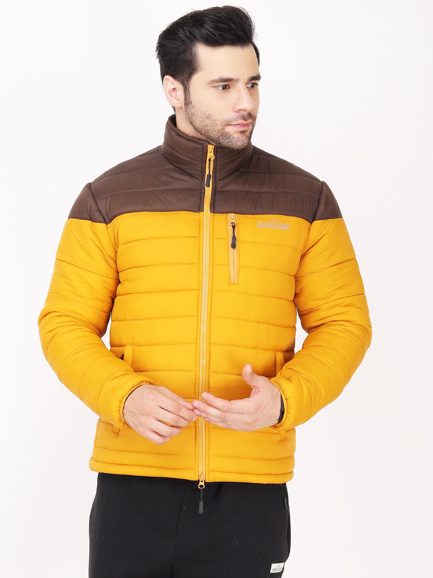 Adventuras Men YELLOW CAMPING JACKET