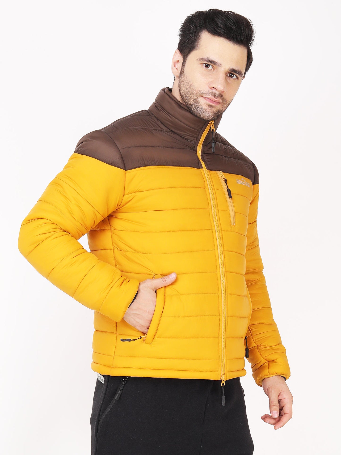 Adventuras Men YELLOW CAMPING JACKET