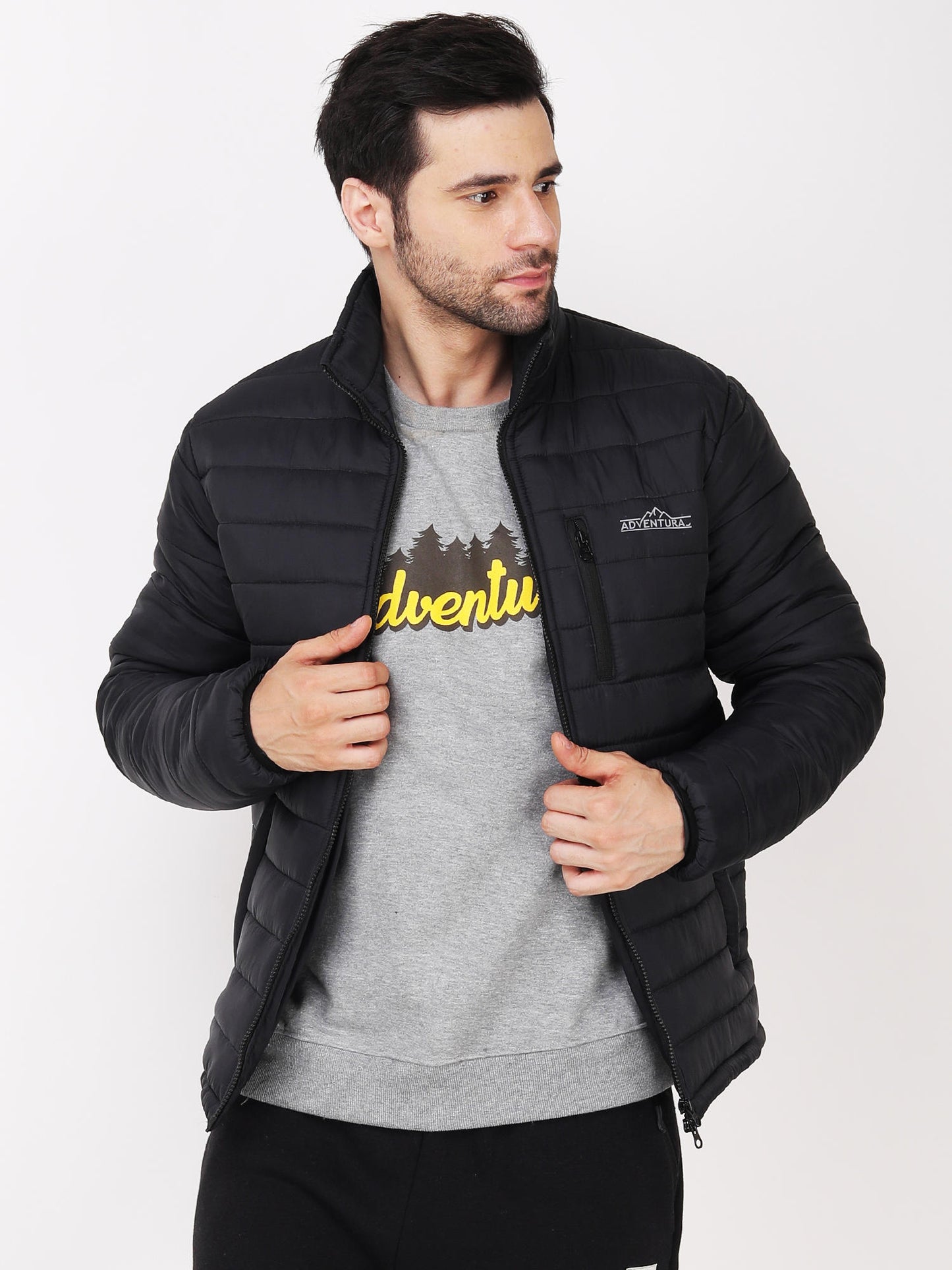 Adventuras Men BLACK CAMPING JACKET