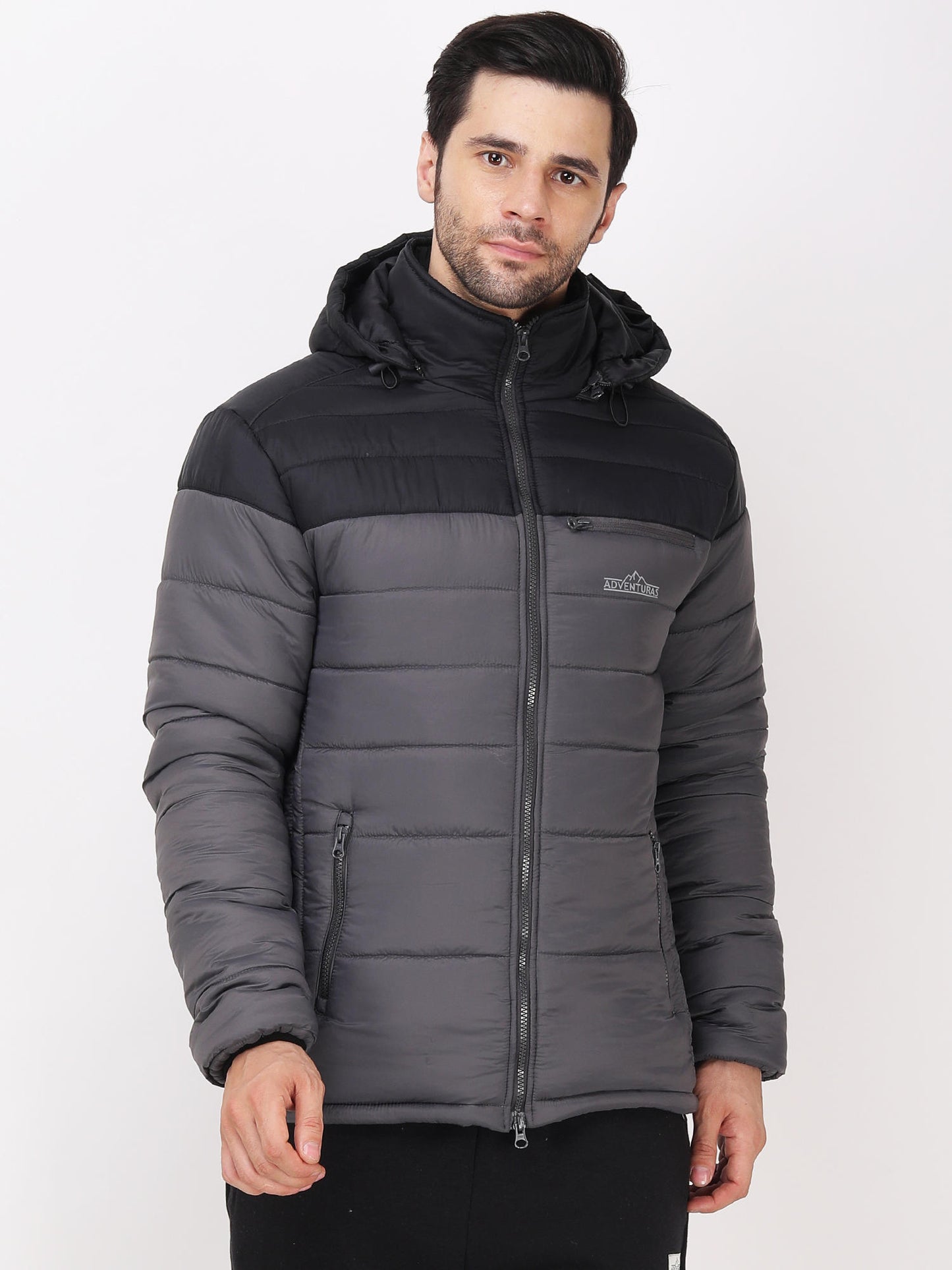 Adventuras Men Grey SNOWLINE JACKET