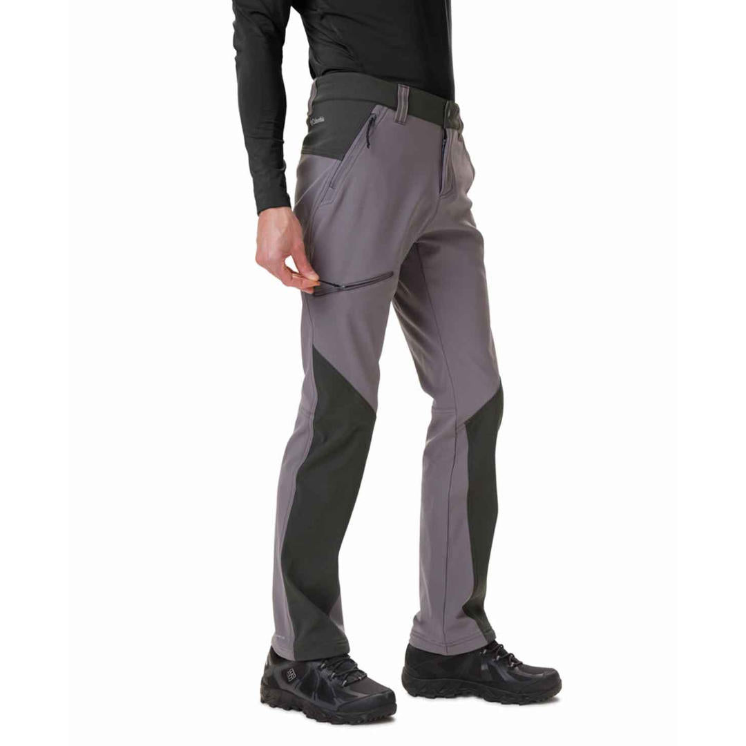 Columbia Men Grey Triple Canyon Fall Hiking Pant (Sun Protection)