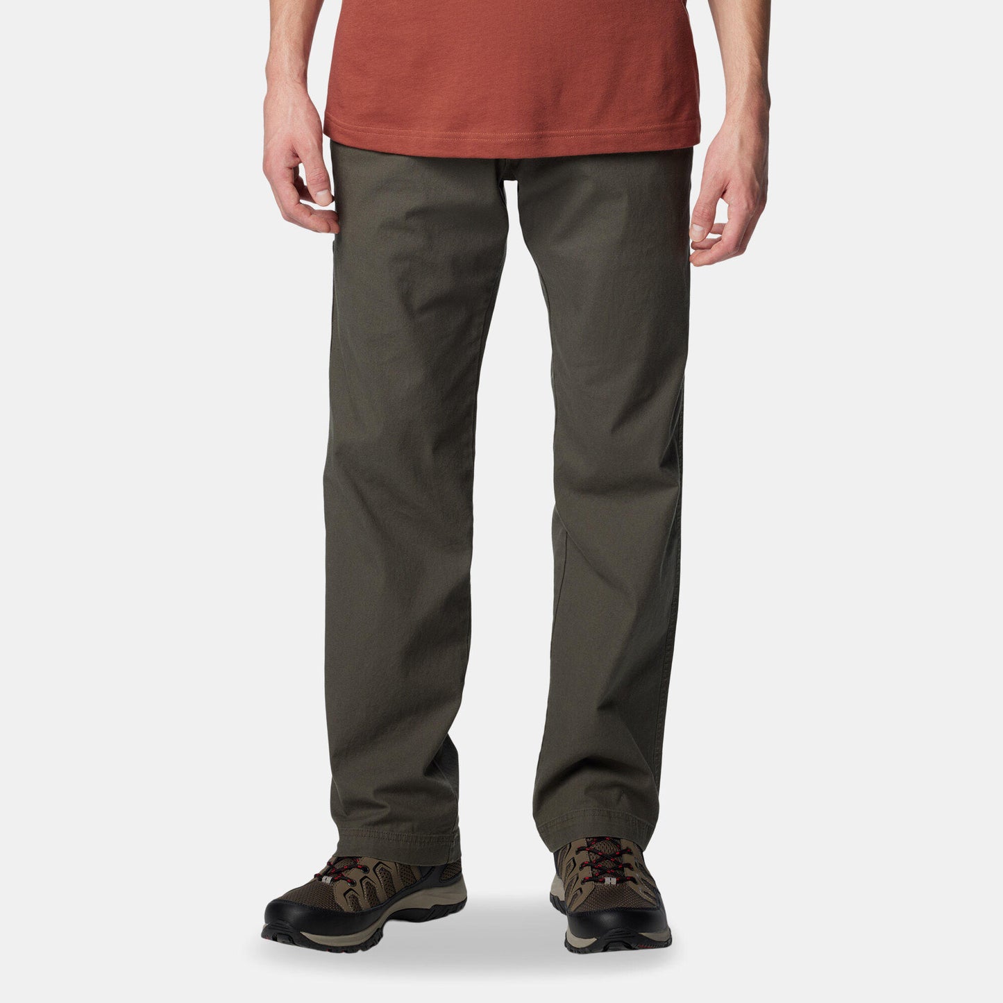 Columbia Men Green Omni-Shade Flex Roc Pant (Sun Protection)