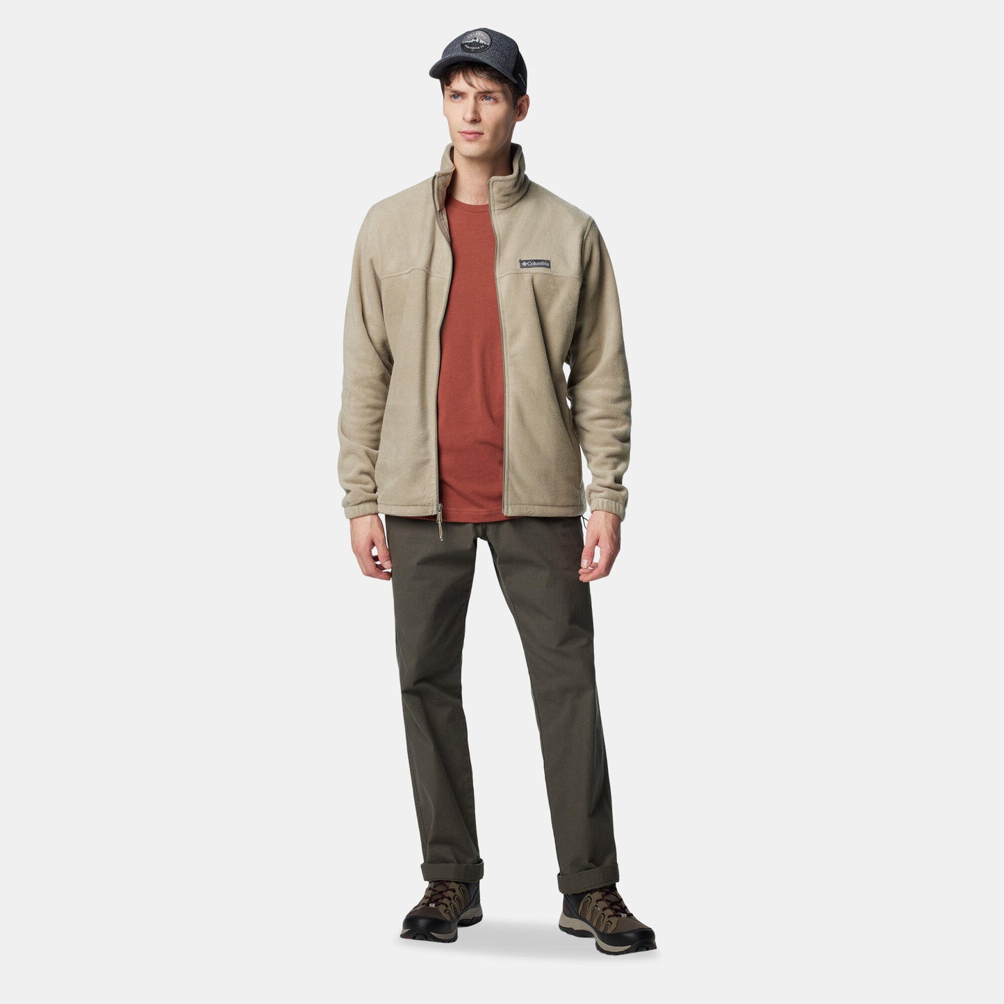 Columbia Men Green Omni-Shade Flex Roc Pant (Sun Protection)