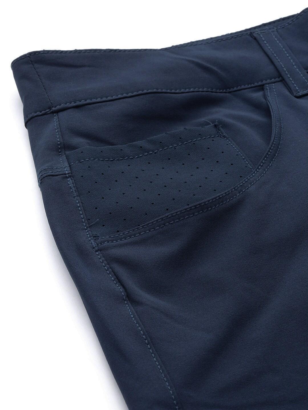 Columbia Men Navy Blue Outdoor Elements Stretch Pant (Sun Protection)