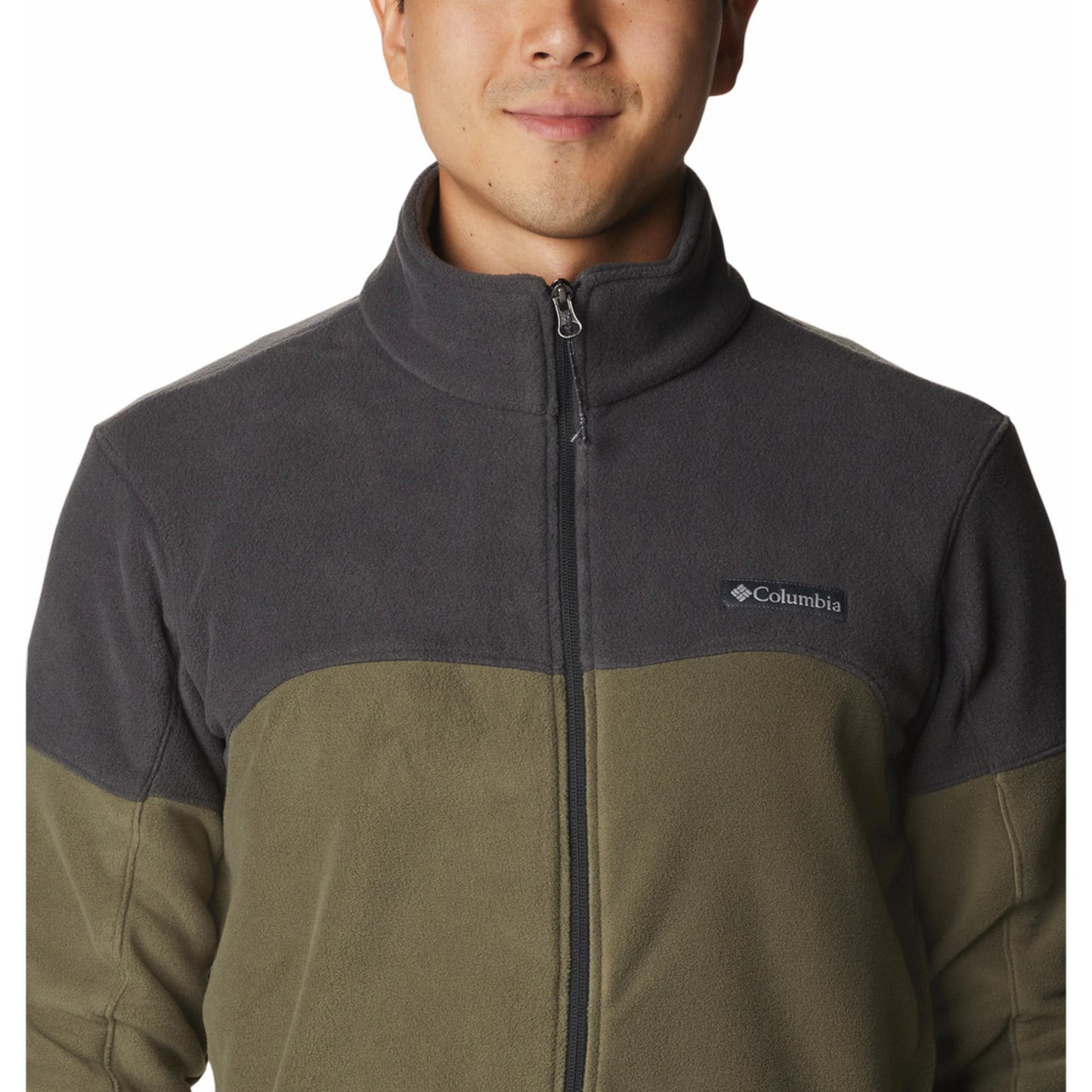Columbia Men Green Basin Trail III Full Zip