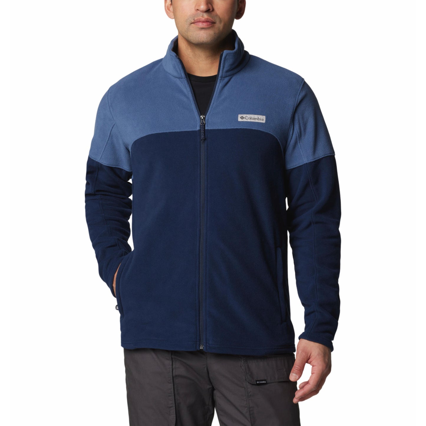 Columbia Men Blue Basin Trail III Full Zip