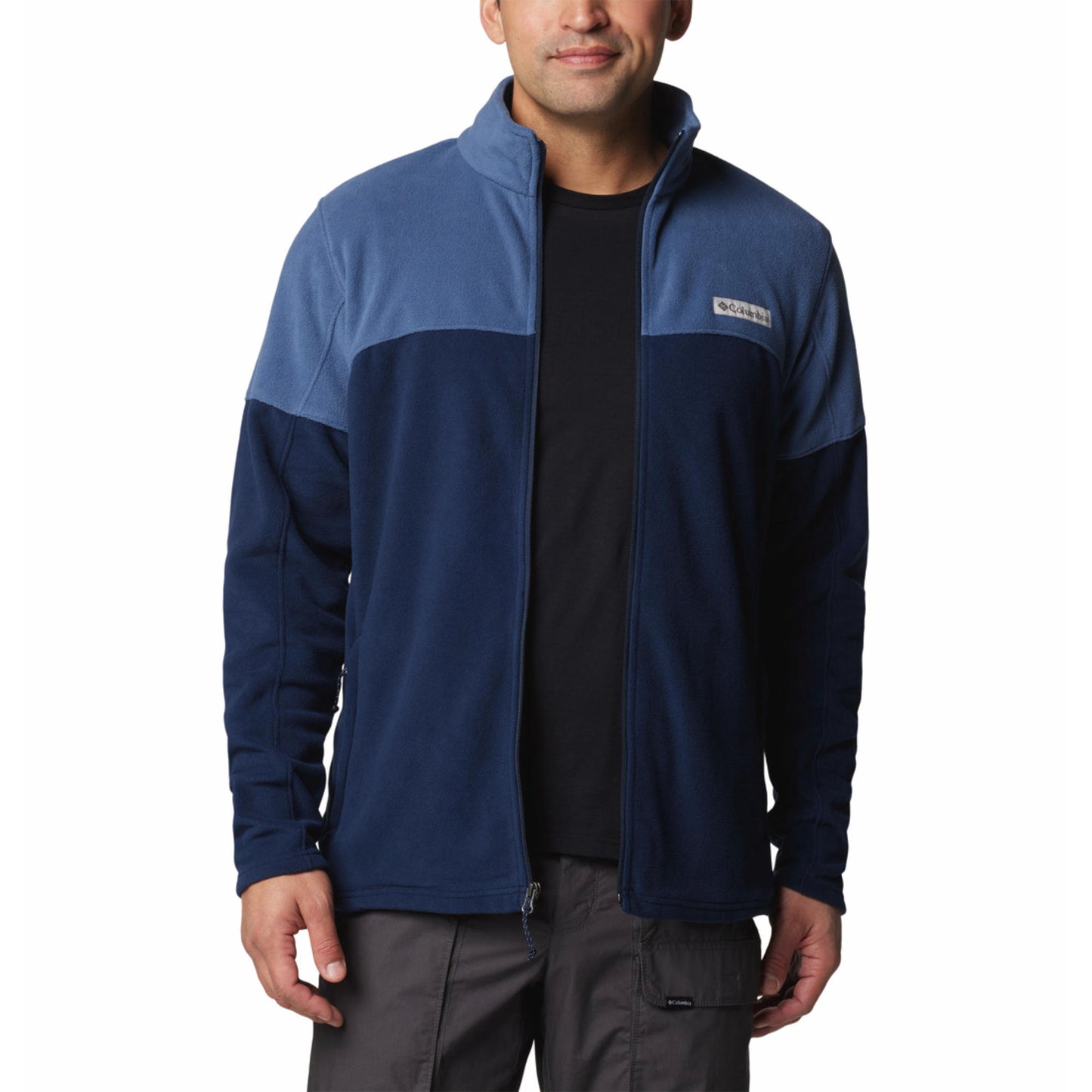 Columbia Men Blue Basin Trail III Full Zip
