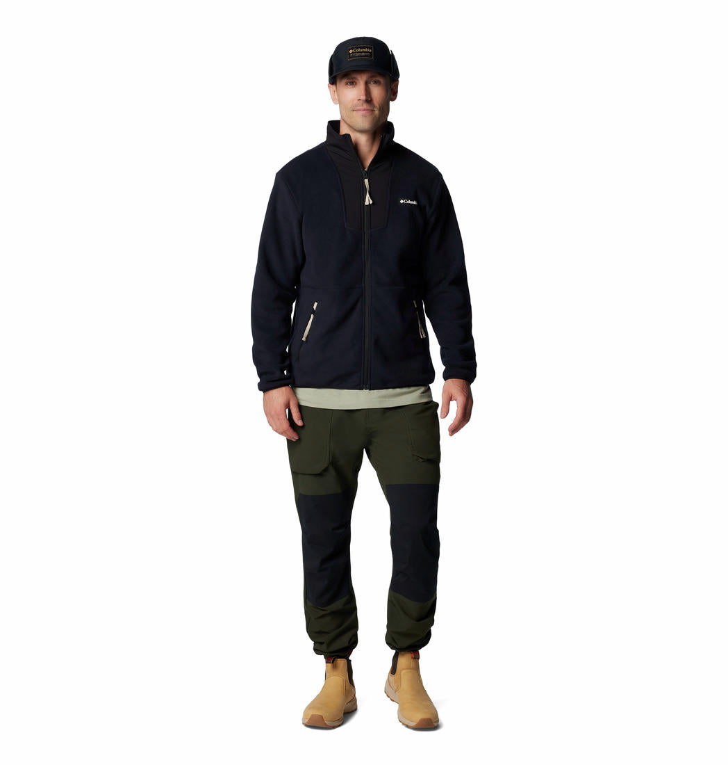 Columbia Men Black Sequoia Grove Full Zip Fleece
