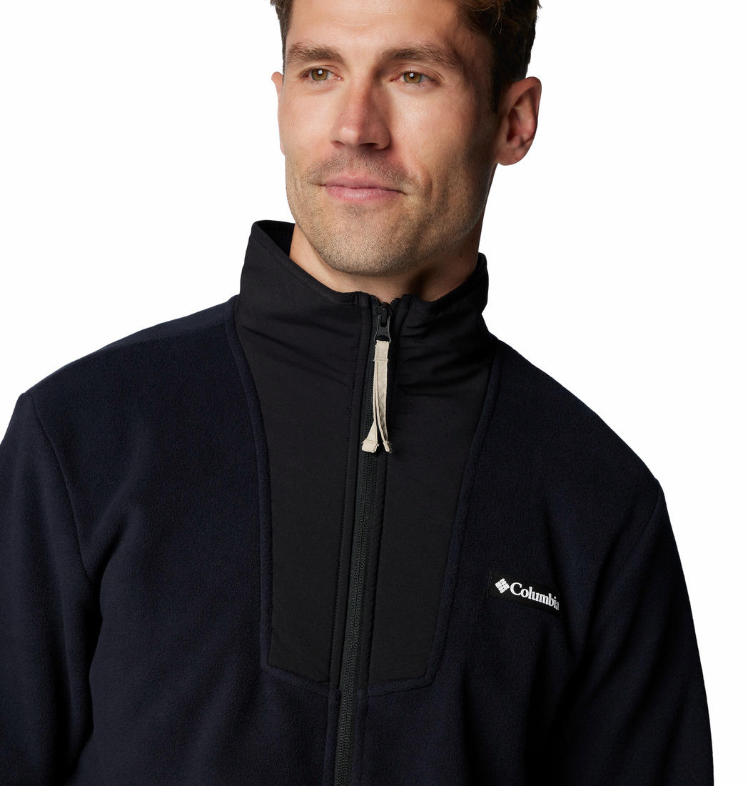 Columbia Men Black Sequoia Grove Full Zip Fleece