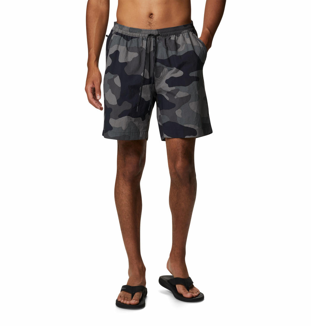Columbia Men Black M Summerdry Short (Sun Protection)