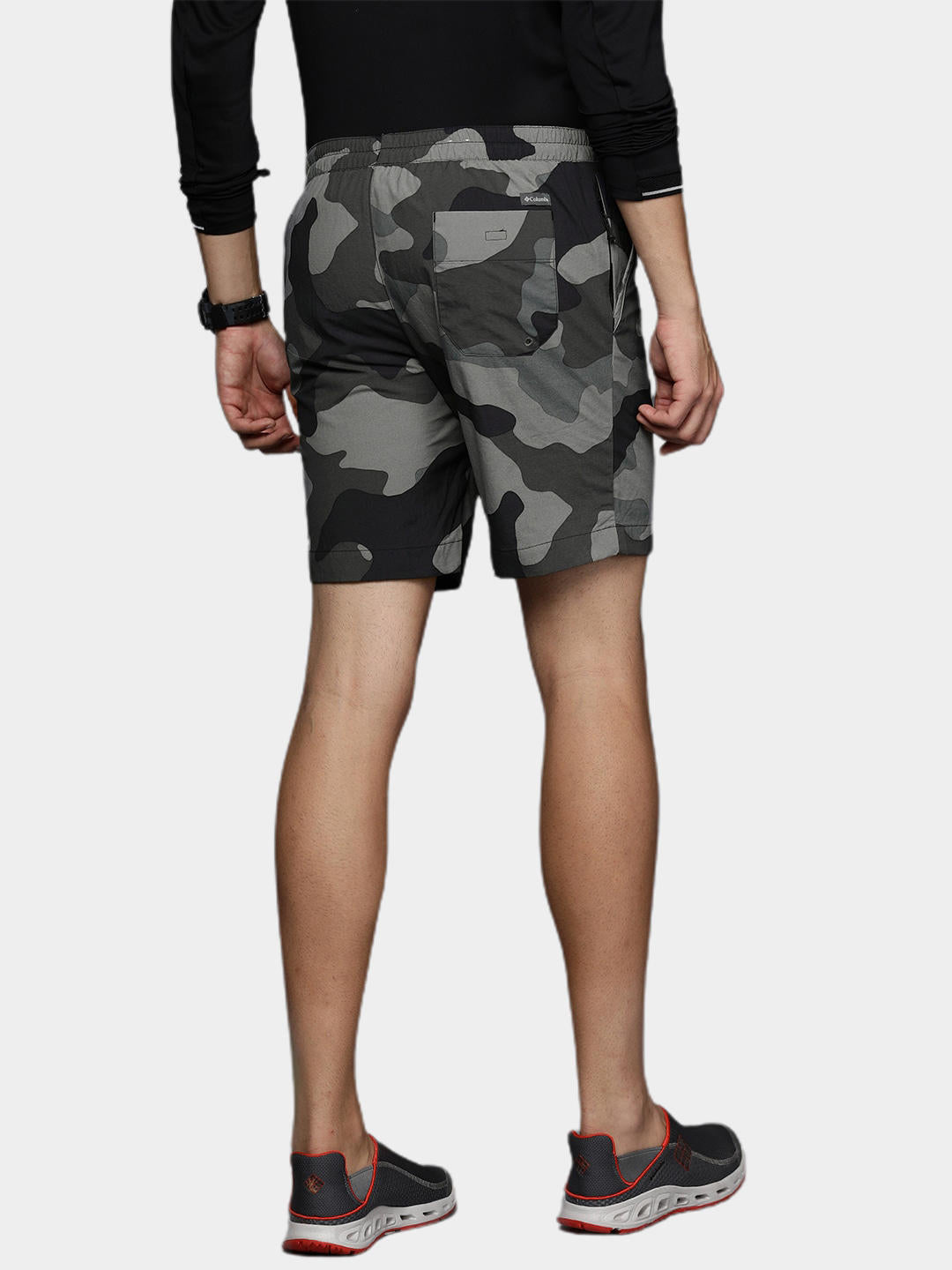Columbia Men Black M Summerdry Short (Sun Protection)
