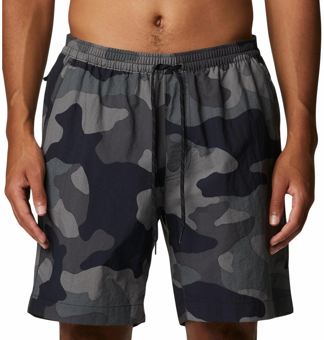 Columbia Men Black M Summerdry Short (Sun Protection)