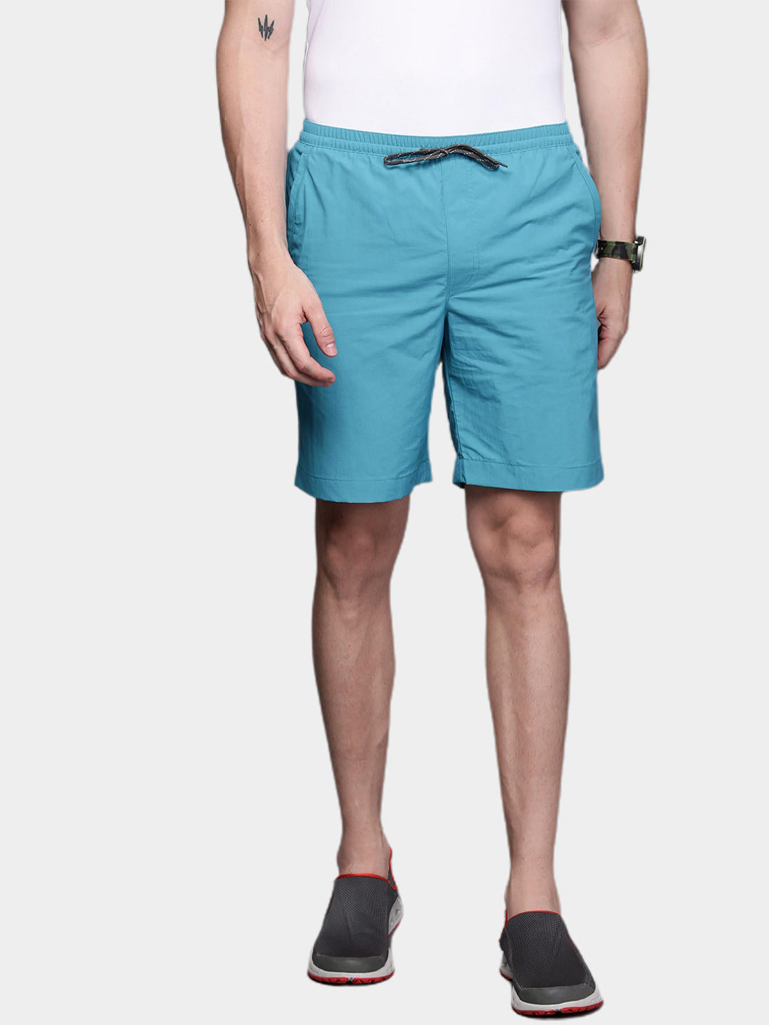 Columbia Men Blue M Summerdry Shorts